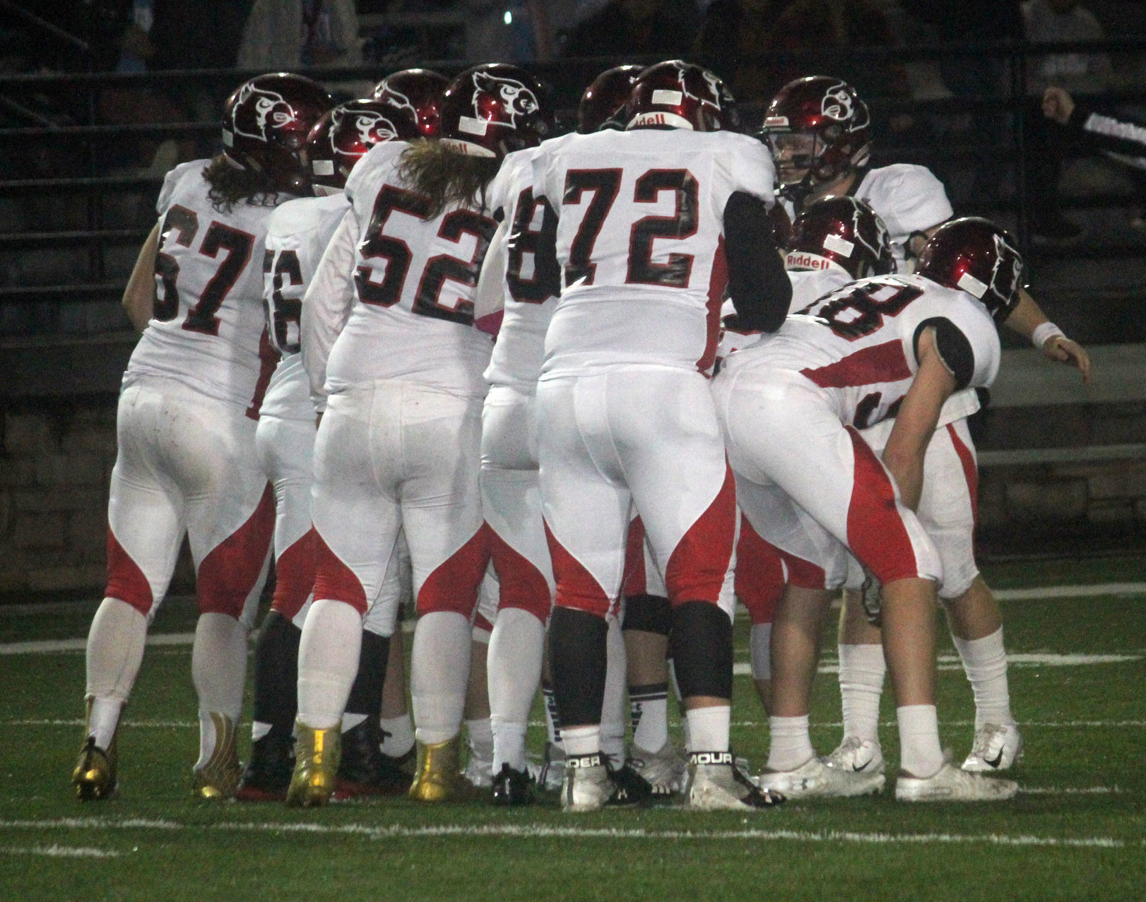 Chi-Hi football at Eau Claire North 10-5-18